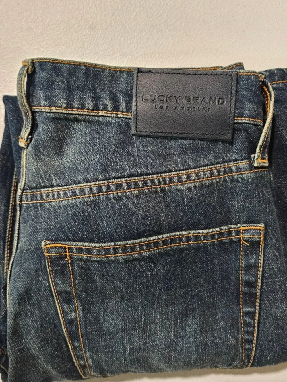 Two Pack Lucky Brand Boy Mid-rise Relaxed Straight Jeans lot x2 | both 4/27